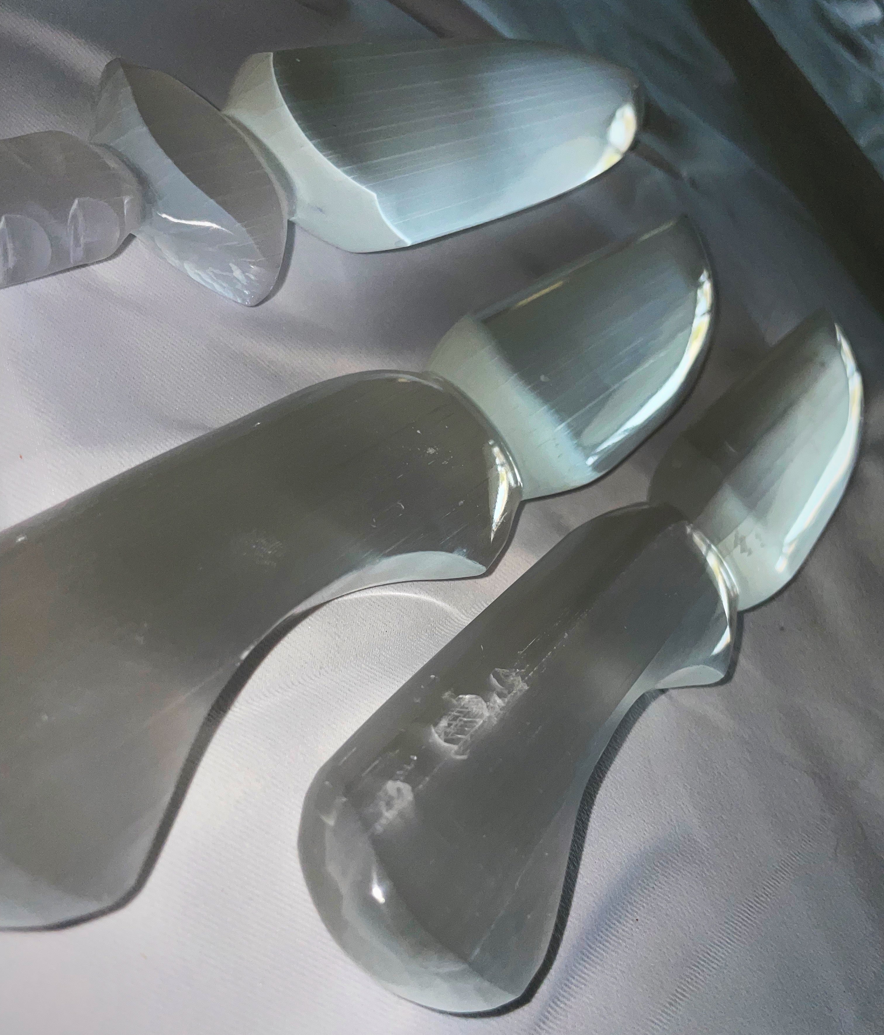 Selenite Daggers, Swords & Knives